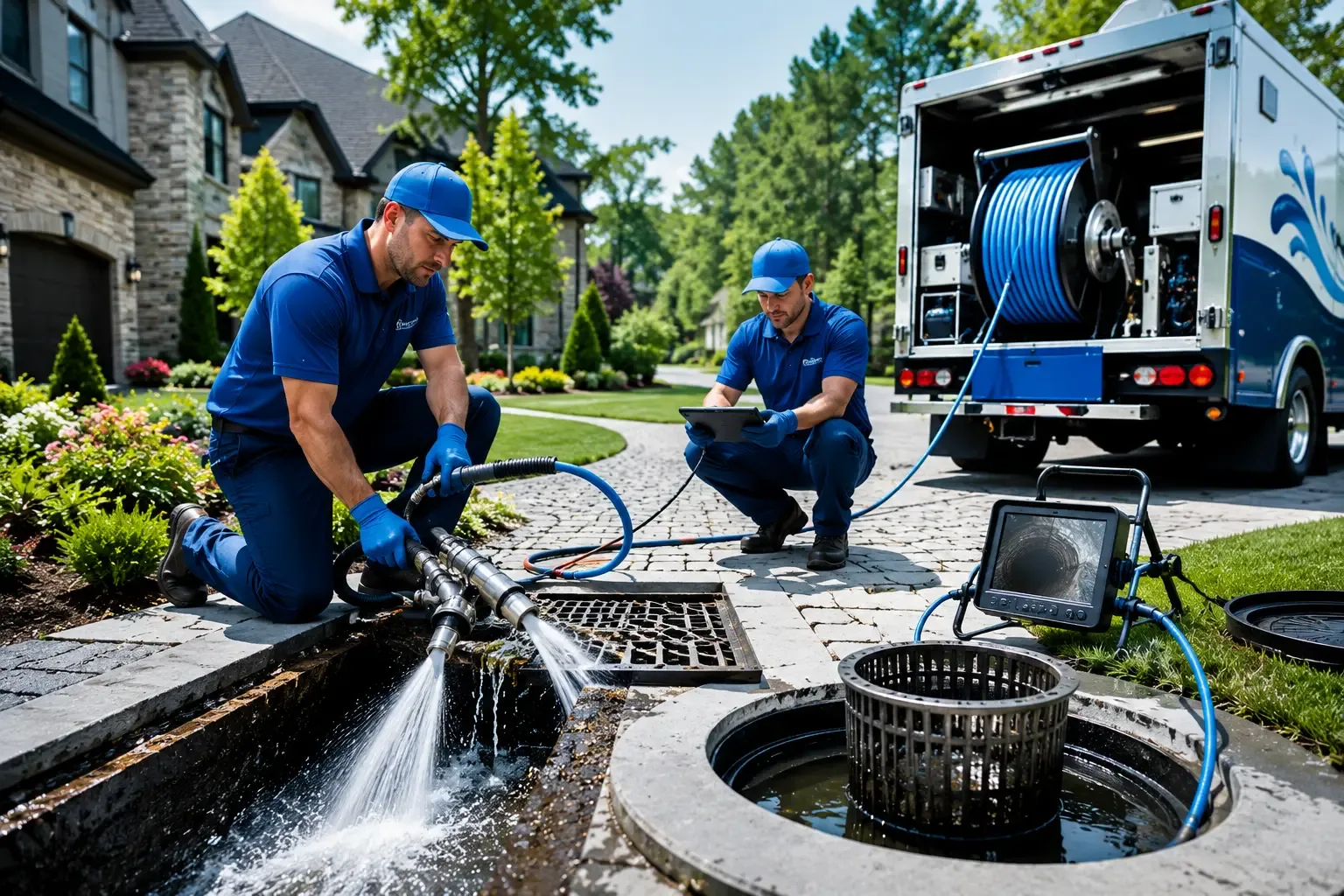 Local outdoor drain cleaning professionals in Haleyville, AL